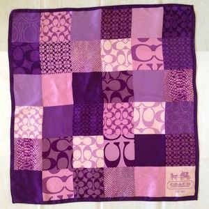 Coach square scarf