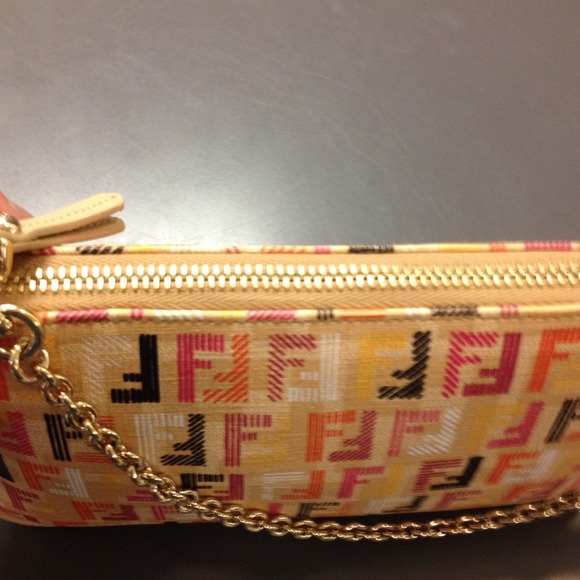Authentic Fendi Small Shoulder Bag/ Clutch/ Pouch. - Picture 3 of 4