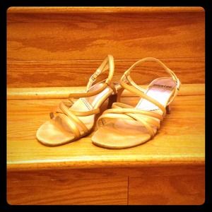 Unlisted by Kenneth Cole nude heels