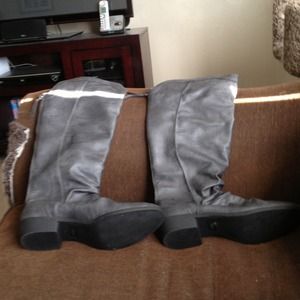 Brand new Mia tall gray boots 10