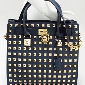 MICHAEL KORS Hamilton Studded Handbag