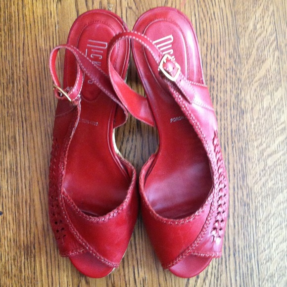 Red Sandals