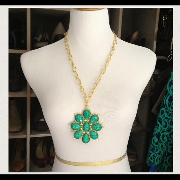 Amrita Singh necklace with turquoise pendant
