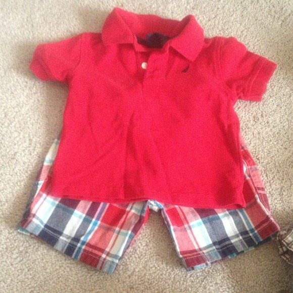 Super cute baby nautica outfit