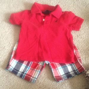Super cute baby nautica outfit