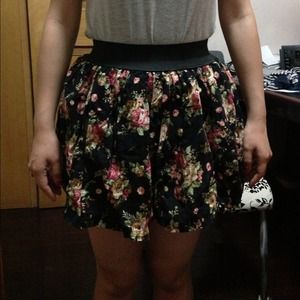 Vintage flower skirt