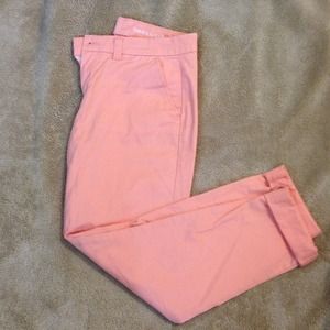 Size 2 gap khakis. Salmon/pink.