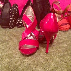 Red Hot Carlos Santana Heels