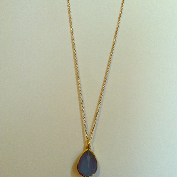 Blue gemstone necklace - Picture 1 of 2