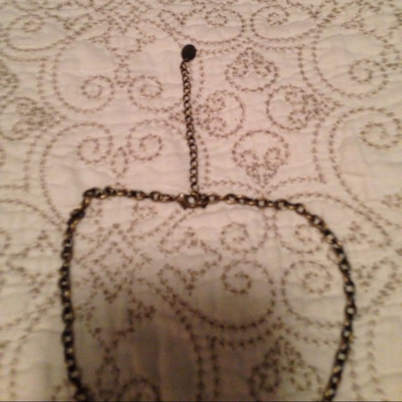 🚫Sold🚫Gold necklace with heart and key - Picture 3 of 3