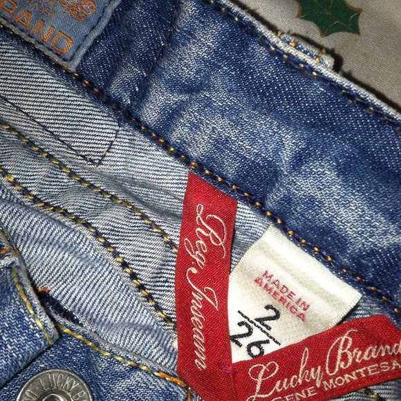 Lucky brand jeans newly worn - Picture 2 of 3