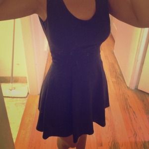 Classic Navy Blue Dress