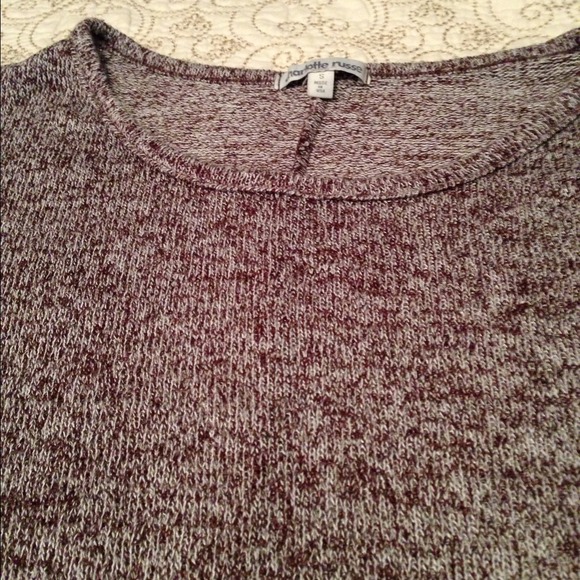 3/4 sleeve shirt brown and white - Picture 2 of 4