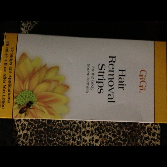 Hair removal strips