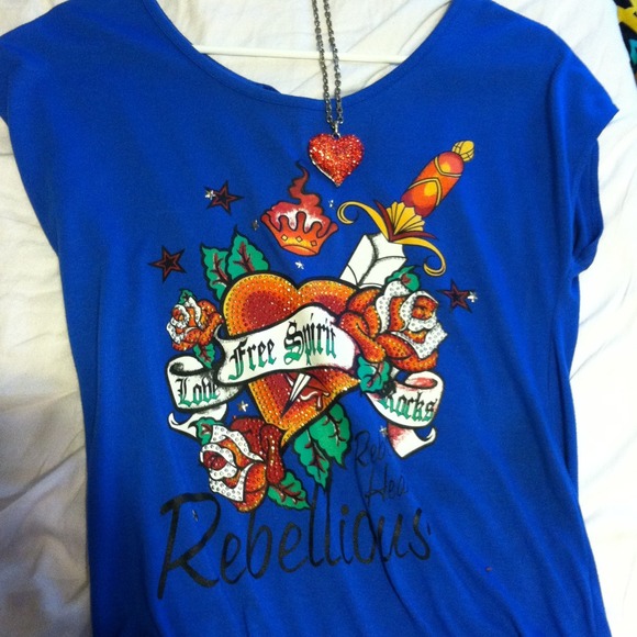 Blue top - Picture 3 of 3