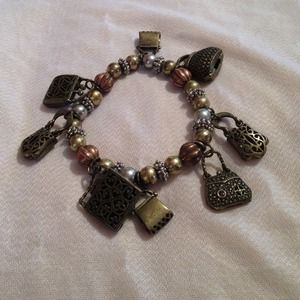Cute pewter bracelet