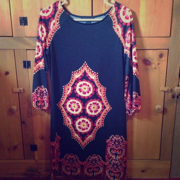 INC patterned dress