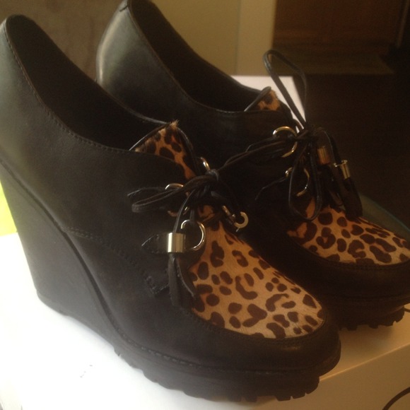 ALDO leopard creeper wedges