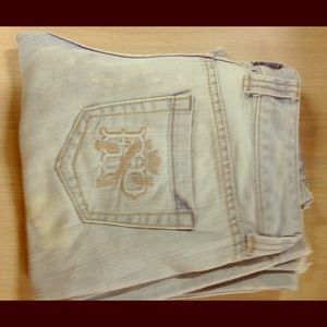 2 pairs of Express Jeans