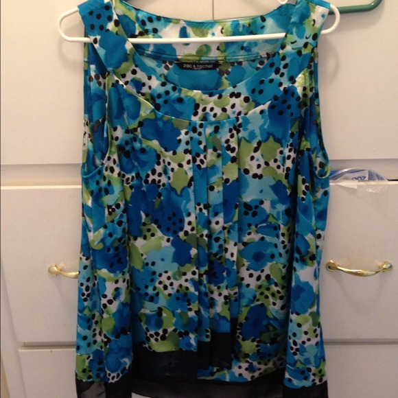 Sold!!$ Zac & Rachel top from Macy's silky size 1X