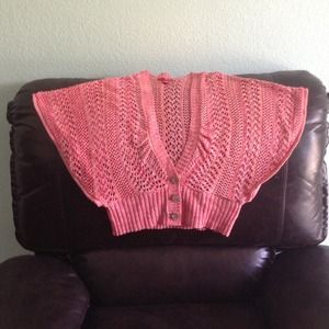 Brand new pink cover knit