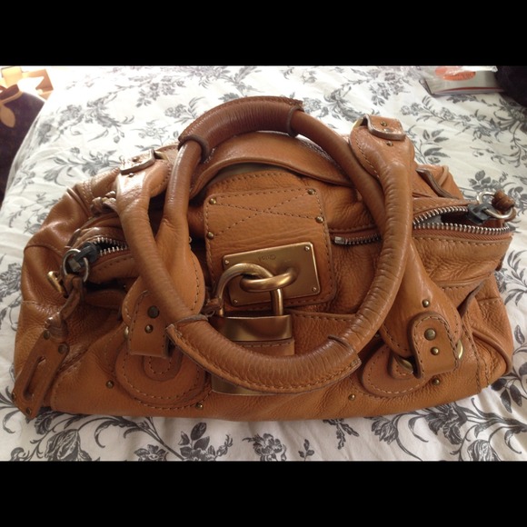 💢💢TRADED 💢💢Chloe tan paddington bag