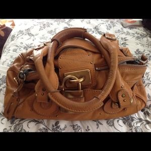💢💢TRADED 💢💢Chloe tan paddington bag