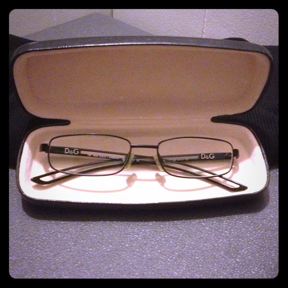 Black Dolce & Gabbana Eyeglasses.