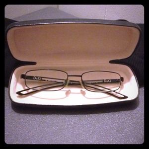Black Dolce & Gabbana Eyeglasses.