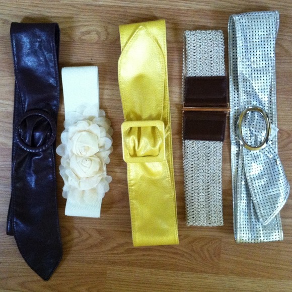Belts! Priced separately will bundle too