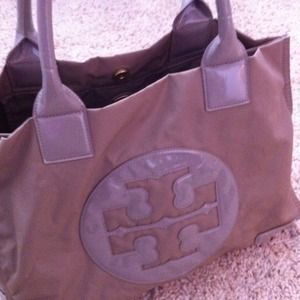 nylon tan tory "Ella" tote!