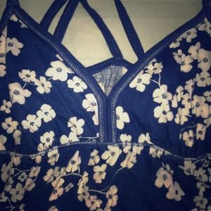 Floral Hollister Shirt