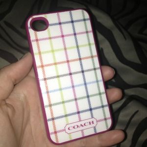 Coach iPhone 4-4s case
