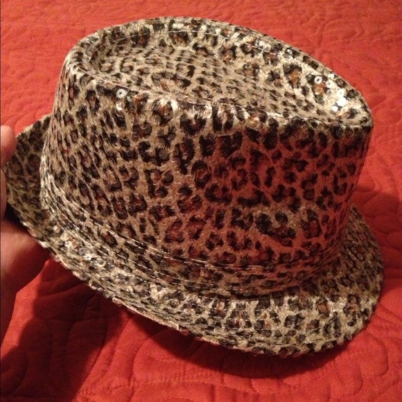 Leopard Print Sequenced Fedora