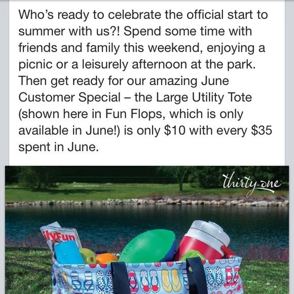Check me out for all of your Thirty One needs :-)
