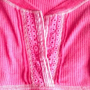 Pink Hollister Shirt