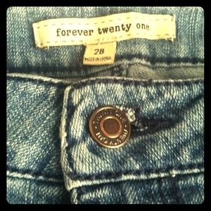 Forever 21 Straight Leg Jeans