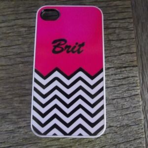 Name customizable I phone 4 case.