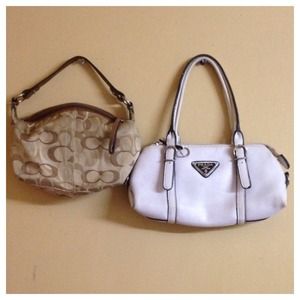 2 handbags