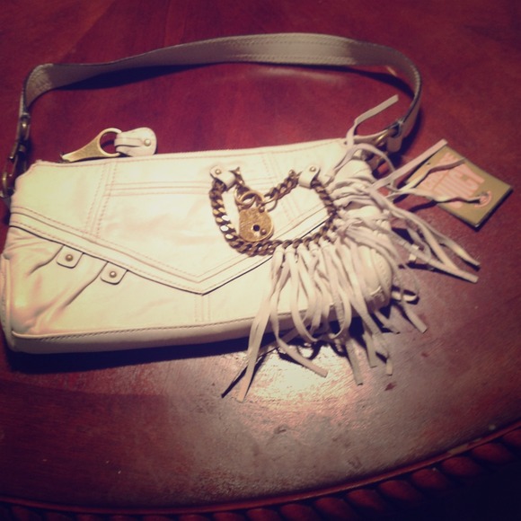Juicy Couture winter white purse