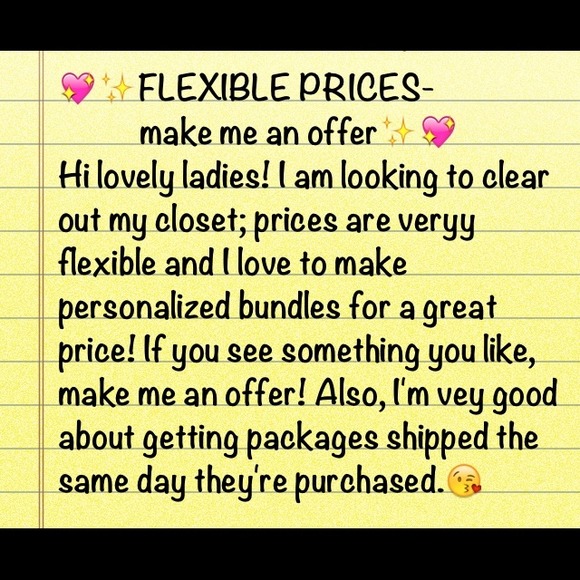 FLEXIBLE PRICES💖 - Picture 1 of 1