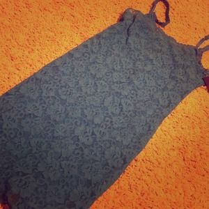 NWT Blue Lace Lingerie