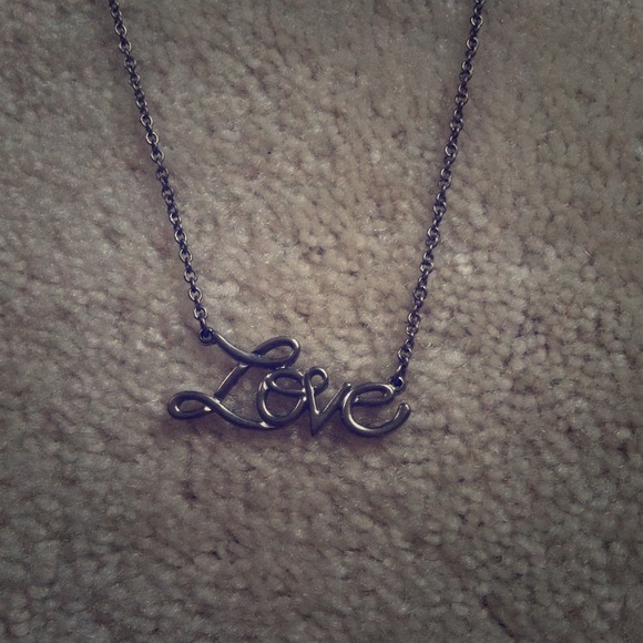 ***Reserved*** Forever 21 Love Necklace