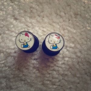 00G Hello Kitty Plugs
