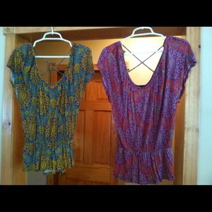 two shirts from Mandee! Worn a few times