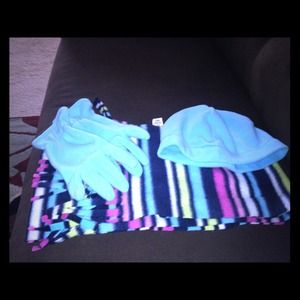 2 Sets of Glove, Beanie, and Scarves!