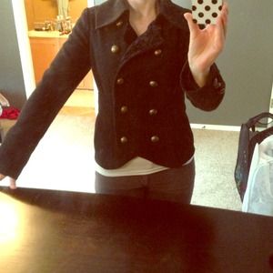 🔑RESERVED-ON HOLD🔑black military jacket