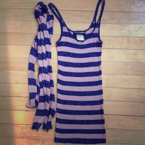 Dolce & Gabbana tank & scarf