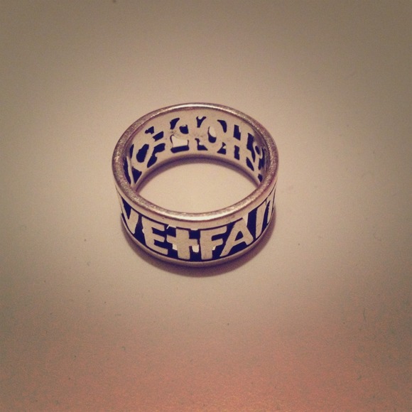 Traded ✋James Avery Hope, Faith, Love ring