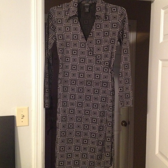 SOLD Express Wrap Dress